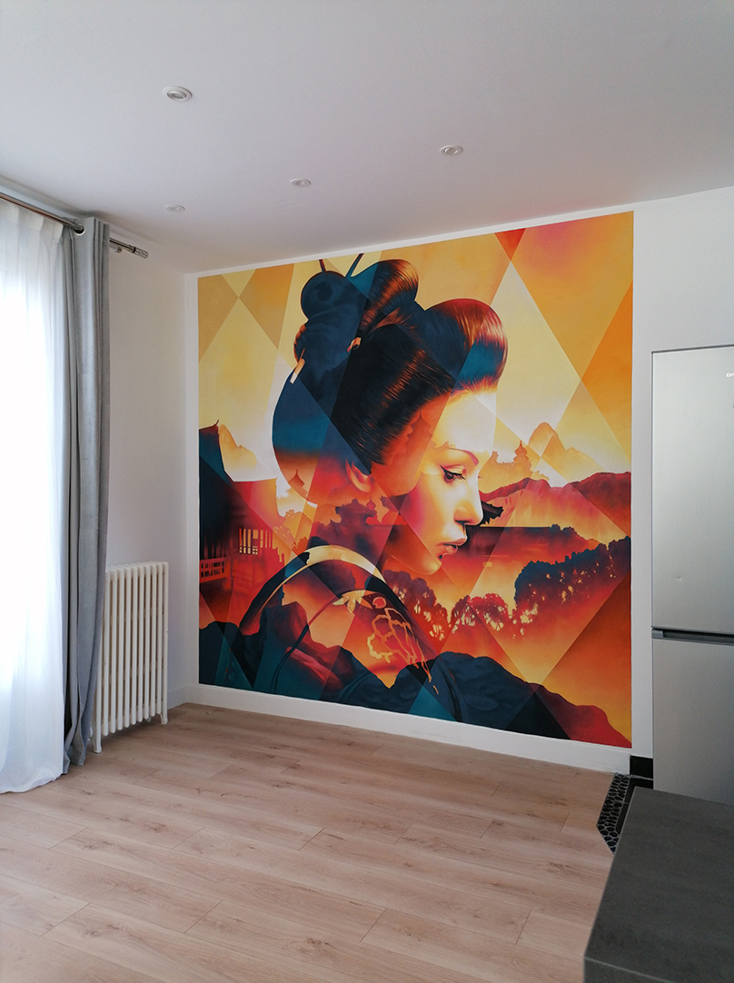 Pièce à vivre Geisha