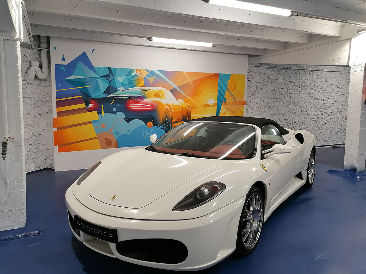 Fresque Sunset Drive